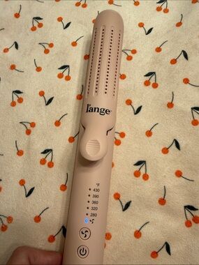 l'ange Pink Ceramic Hair Straightener Brush